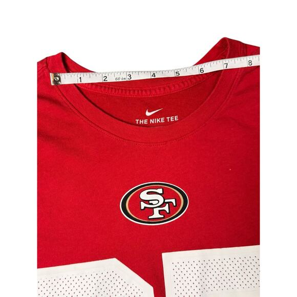 49ers Nick Bosa #97 Nike Dri-Fit Red T-Shirt Men's L Large San Fransisco - Picture 5 of 10